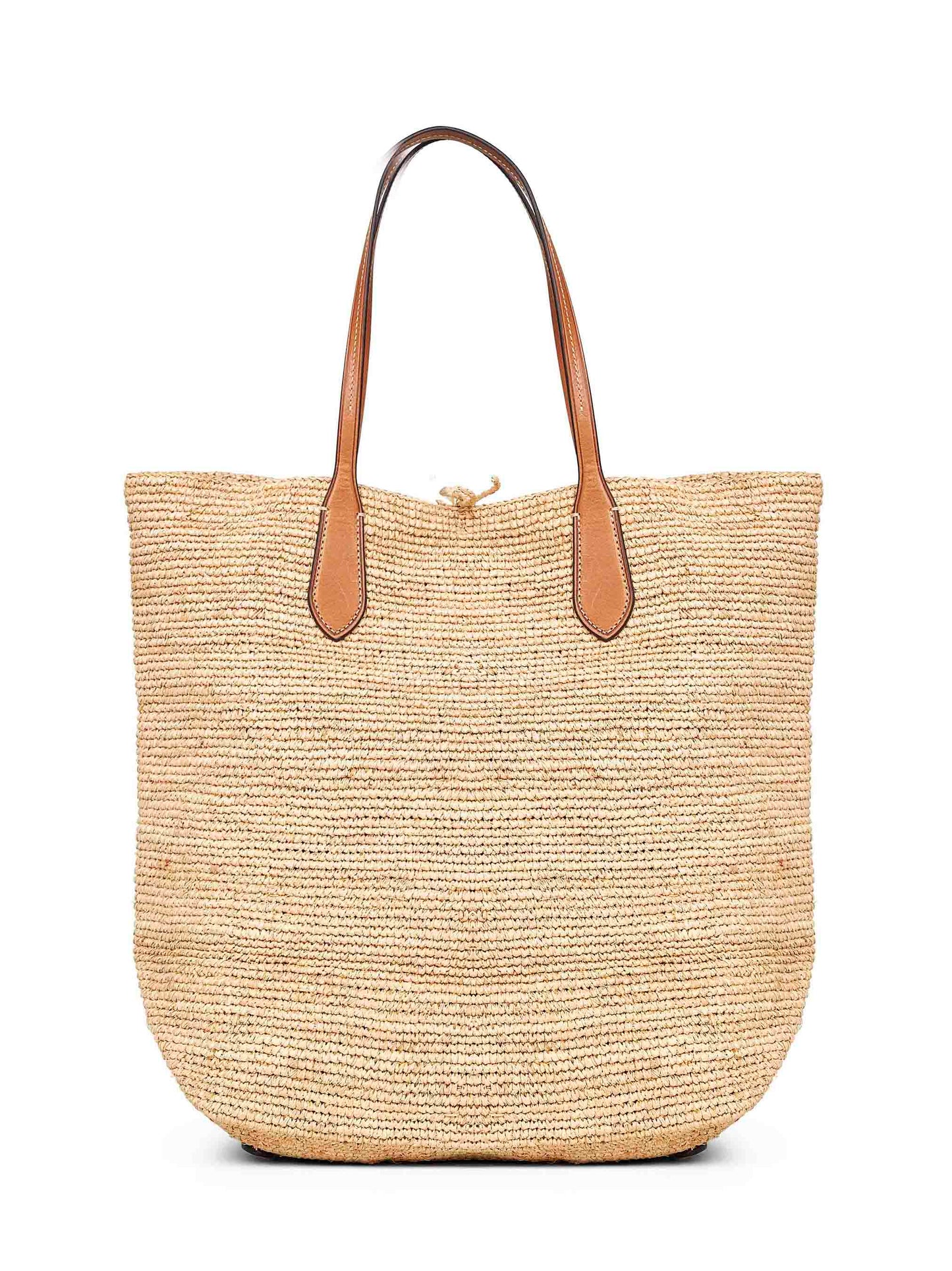 Natural Big Pony large tote bag