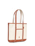 Ecru small shopper tote