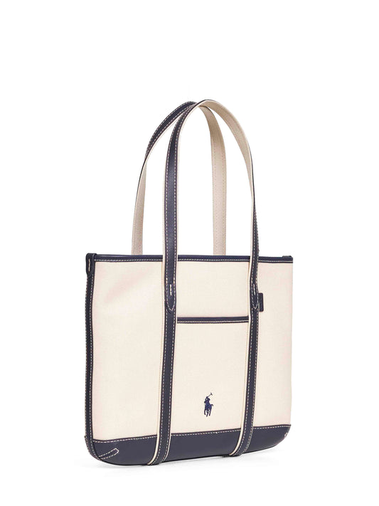 Ecru small shopper tote