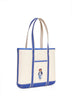 Ecru Polo Bear small shopper tote