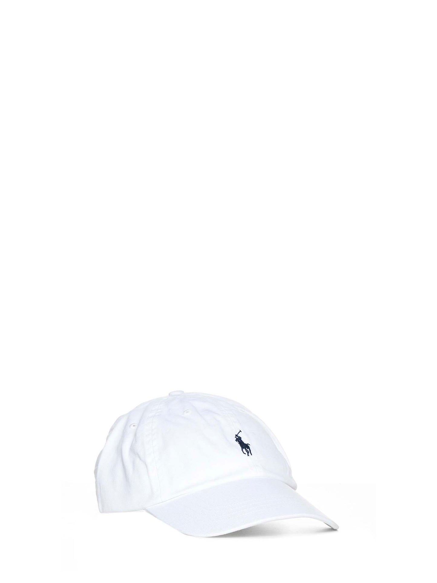 Cappellino da baseball in chino bianco