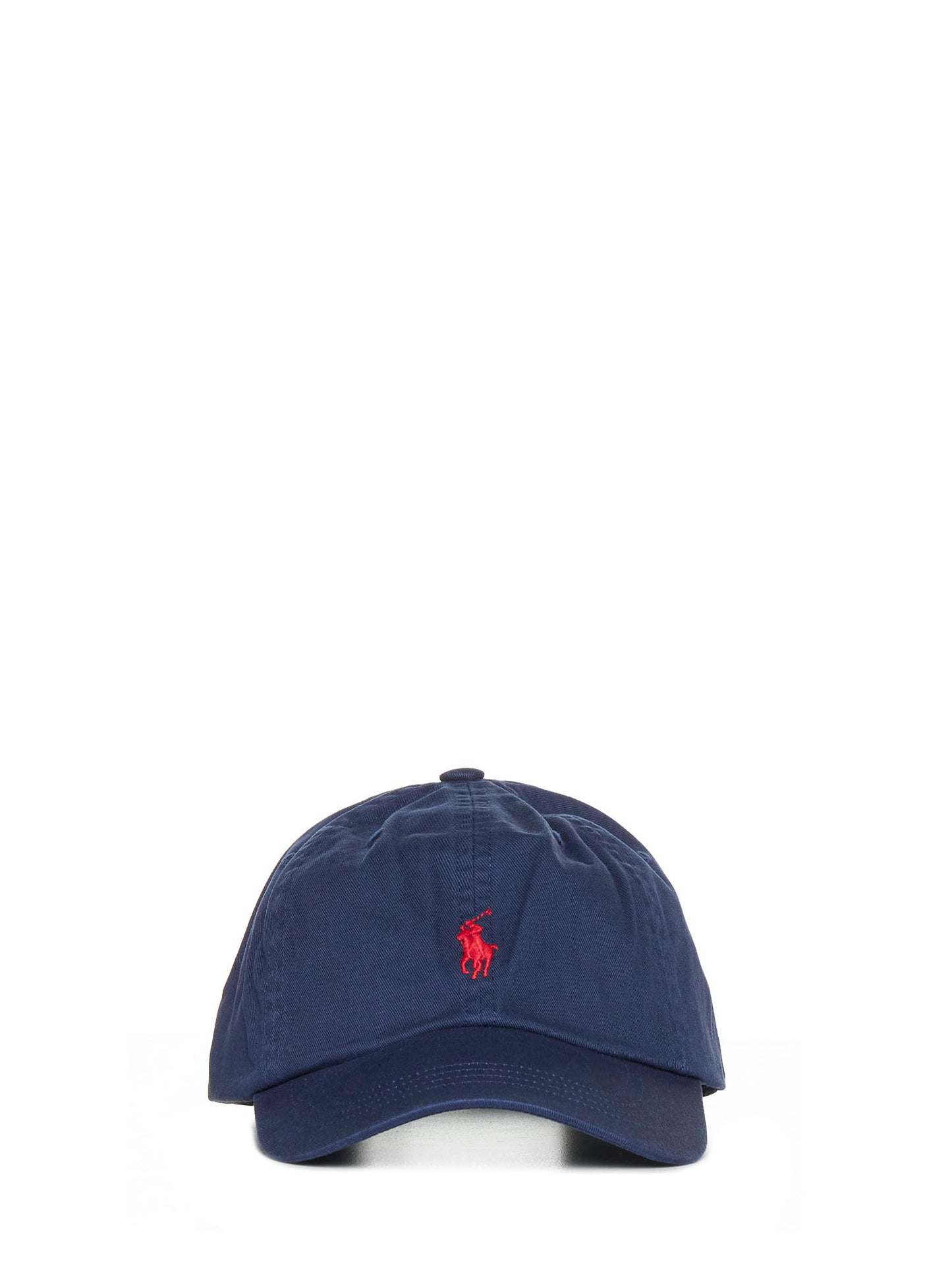 Cappellino da baseball in chino blu