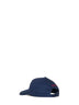 Cappellino da baseball in chino blu