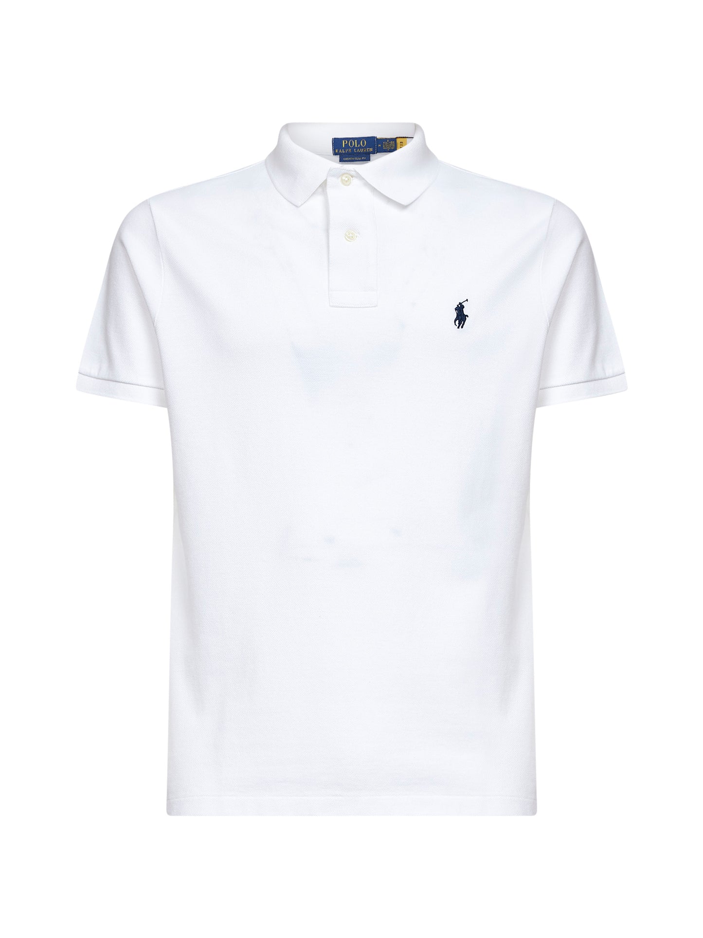 Polo L'iconica polo in piqué bianco