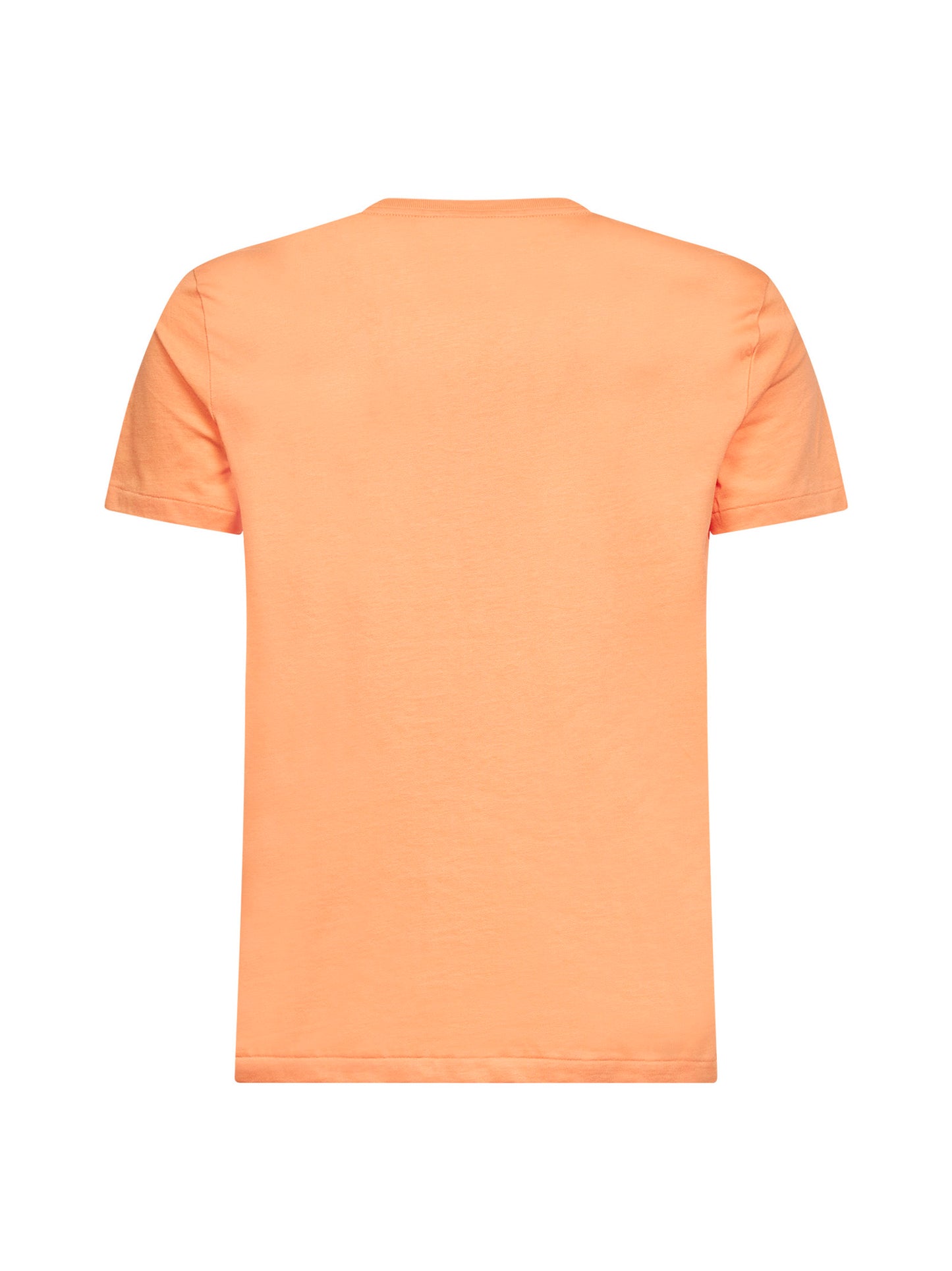 Pompano orange jersey Custom Slim-Fit crewneck T-shirt