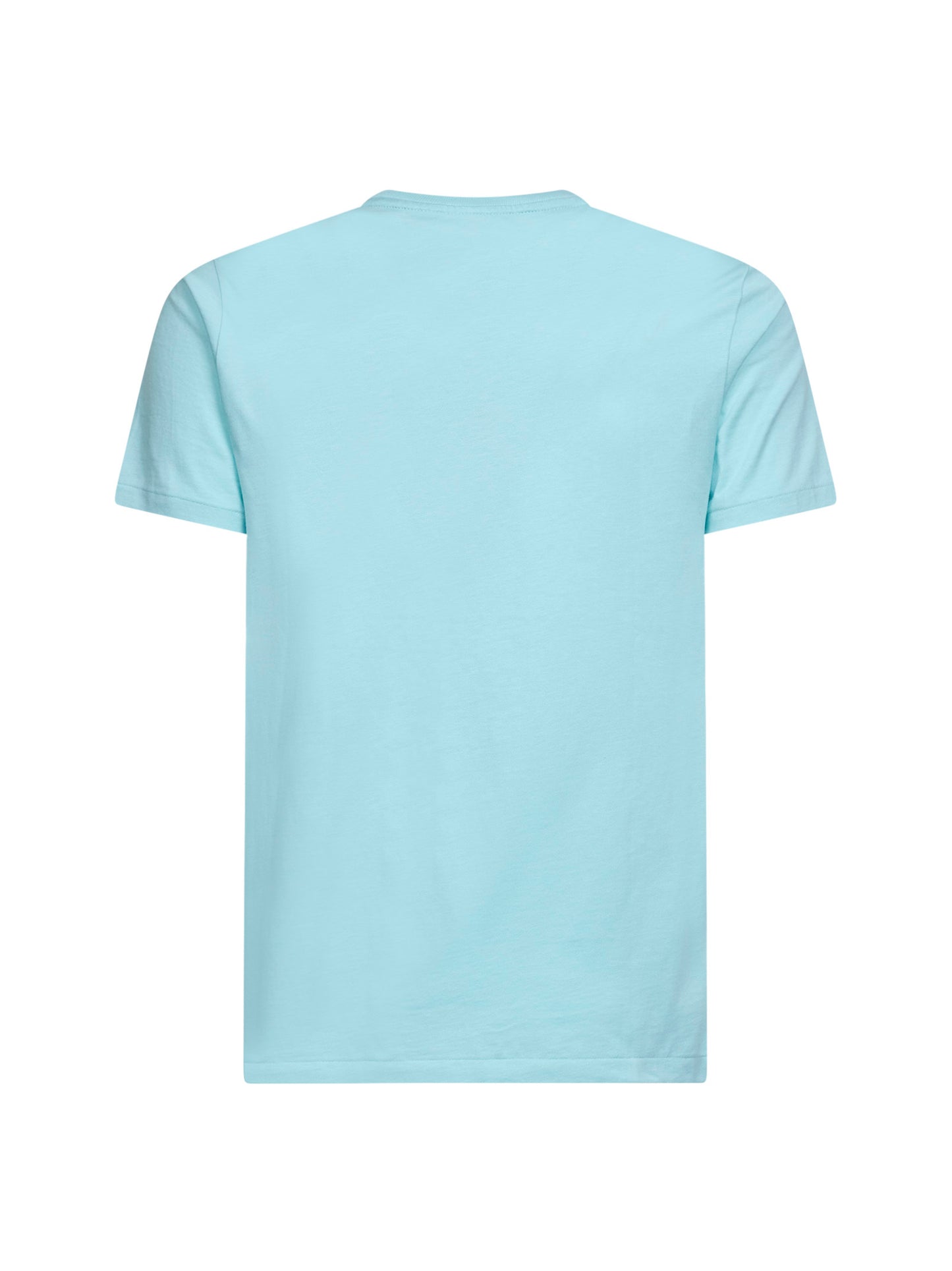 New aqua jersey Custom Slim-Fit crewneck T-shirt