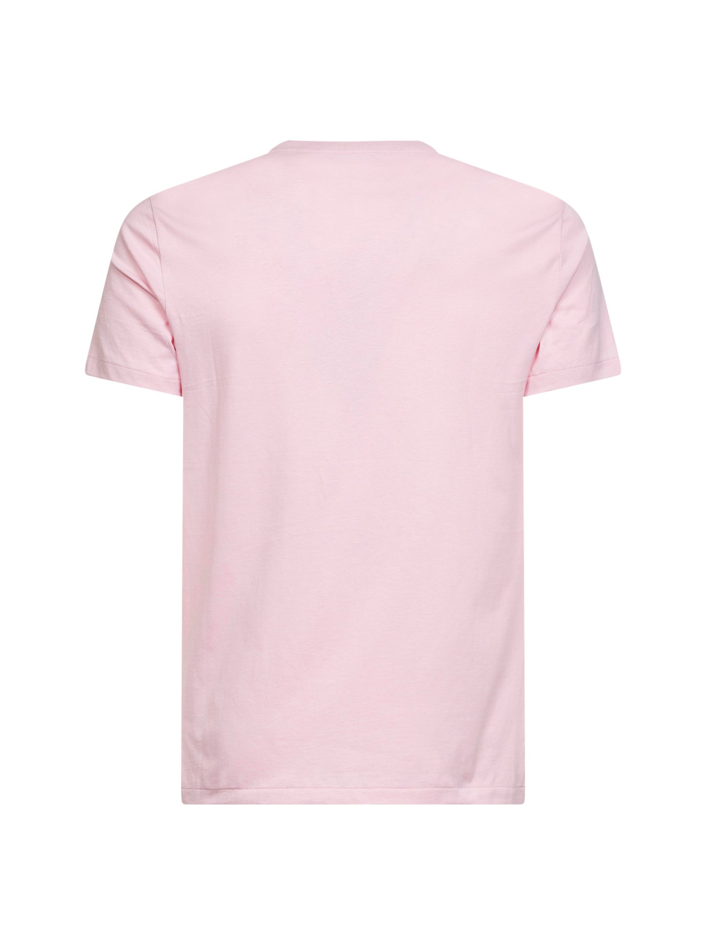 Garden pink jersey Custom Slim-Fit crewneck T-shirt