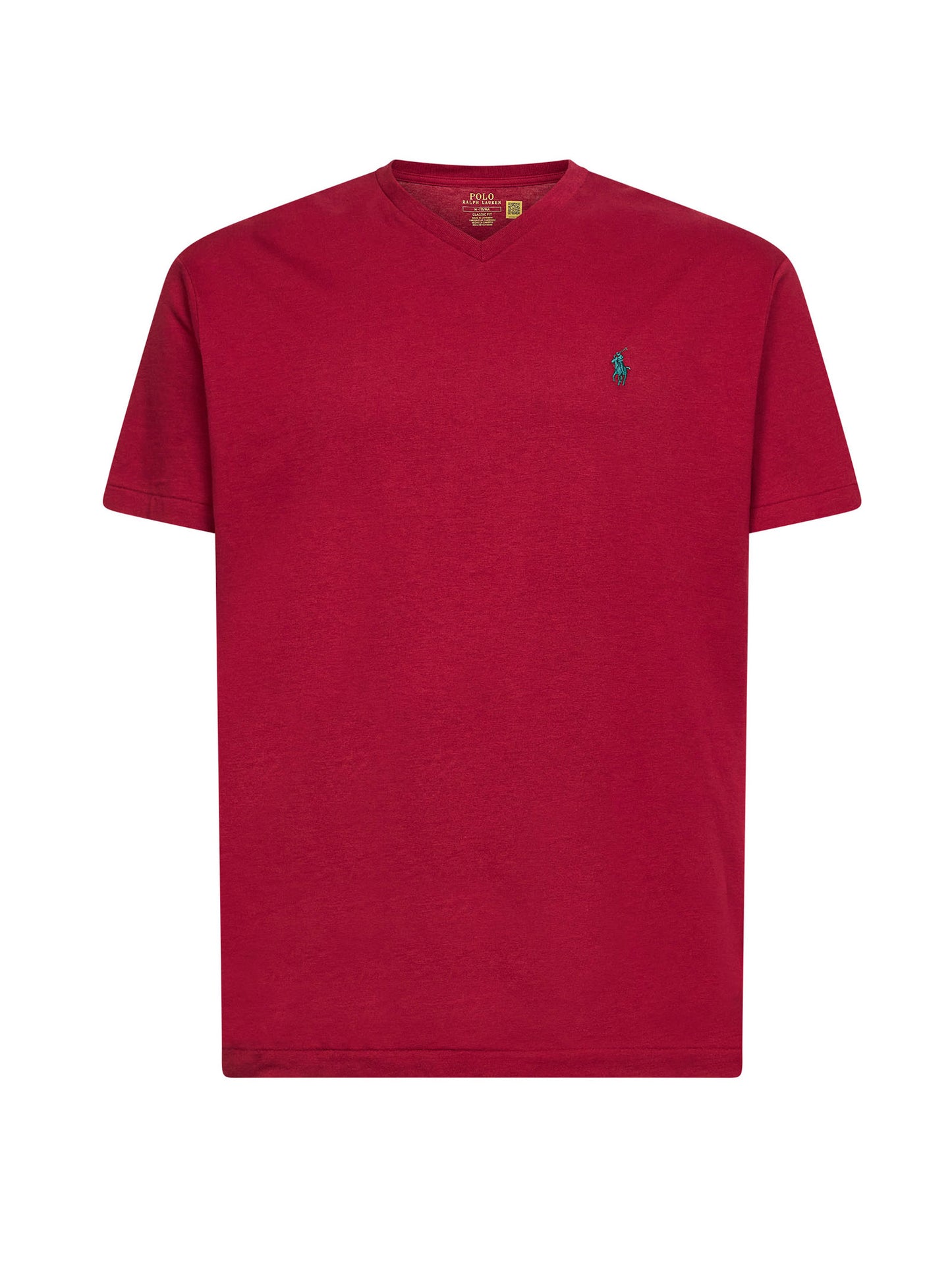 Heritage red jersey Classic-Fit V-neck T-Shirt