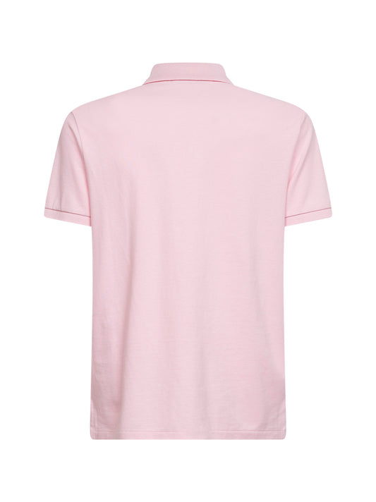 Garden pink The Iconic Mesh polo shirt<BR/>