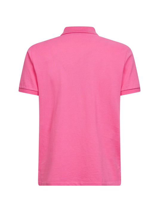 Baja pink The Iconic Mesh polo shirt<BR/>