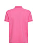 Baja pink The Iconic Mesh polo shirt<BR/>