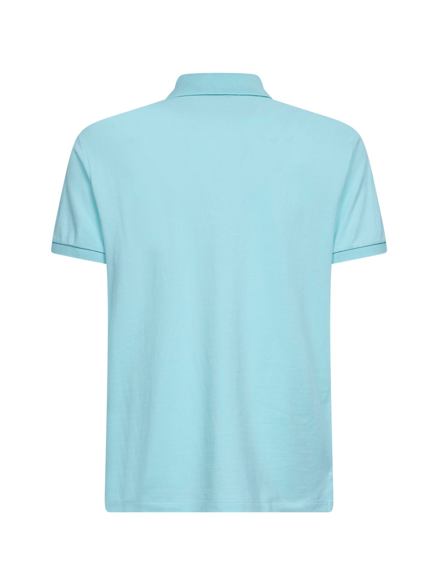 New aqua The Iconic Mesh polo shirt<BR/>