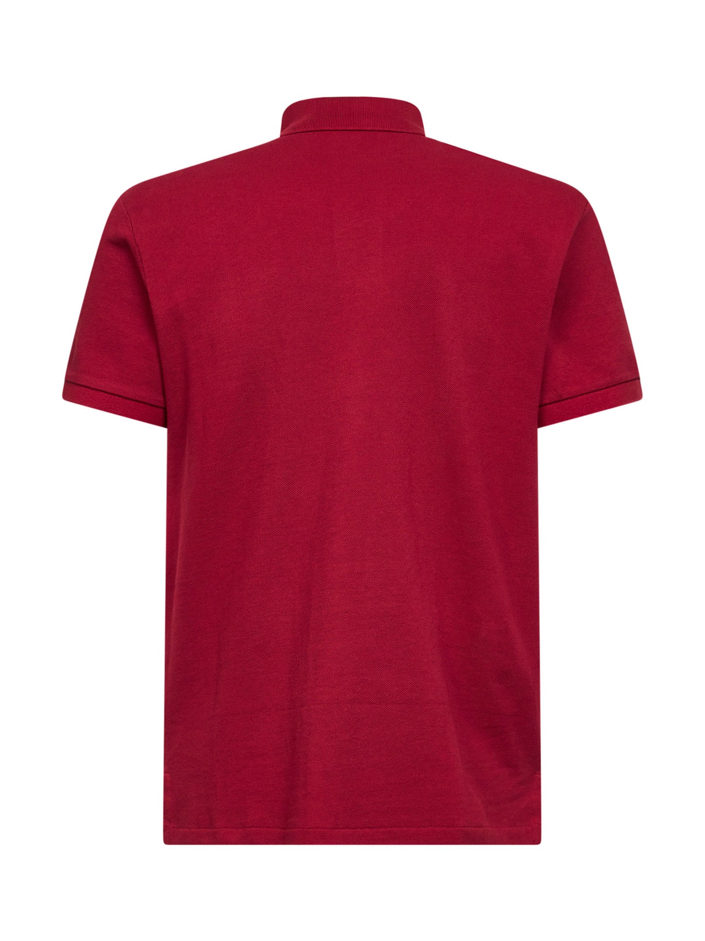 Polo L'iconica polo in piqué bordeaux