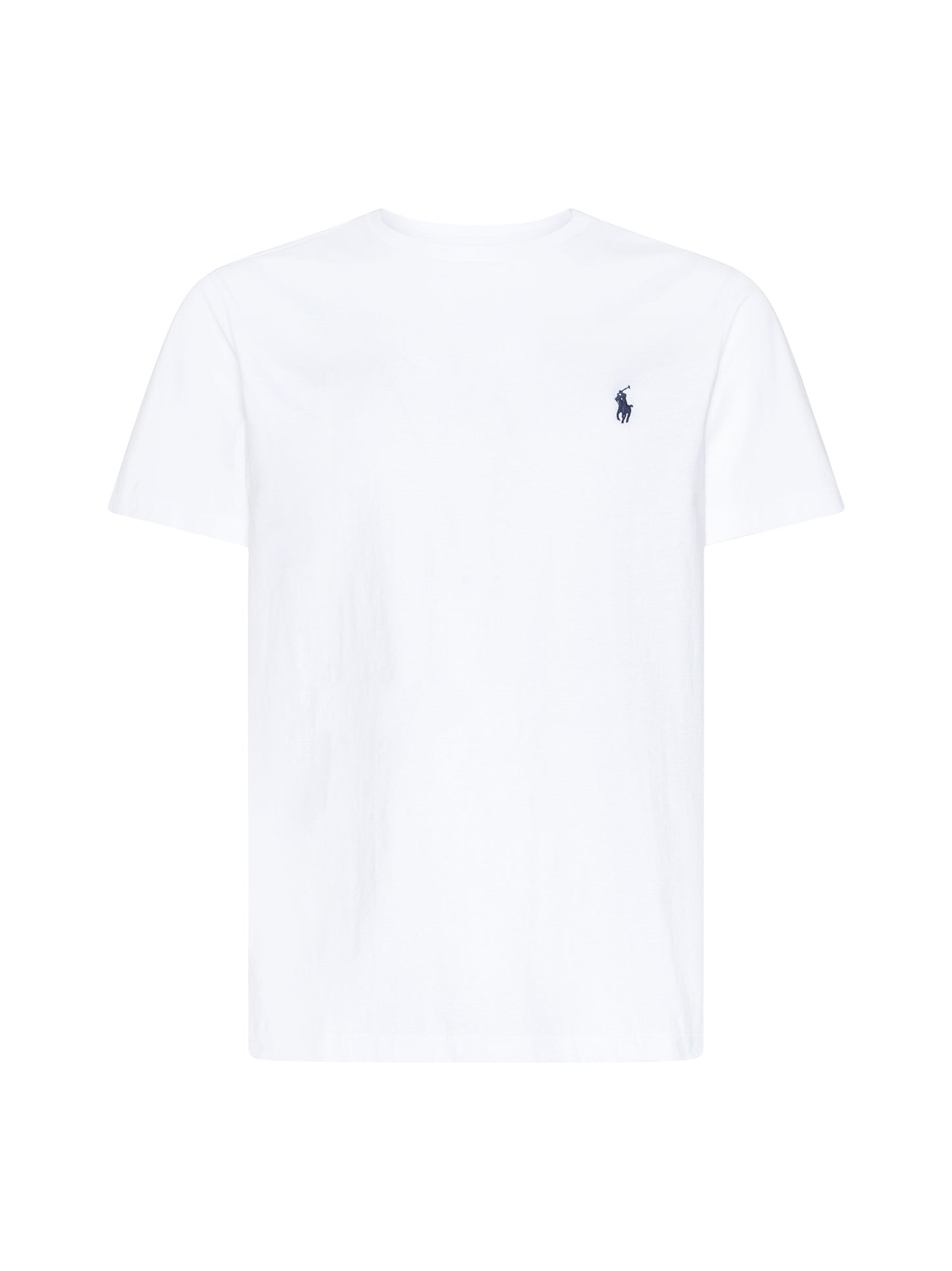 T-shirt girocollo cotone bianco Polo Ralph Lauren