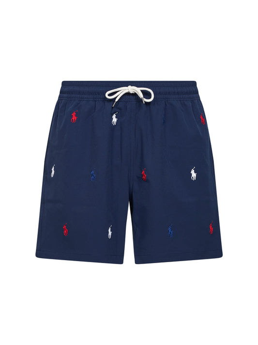 Boxer da mare Traveler classici 14,6 cm blu navy