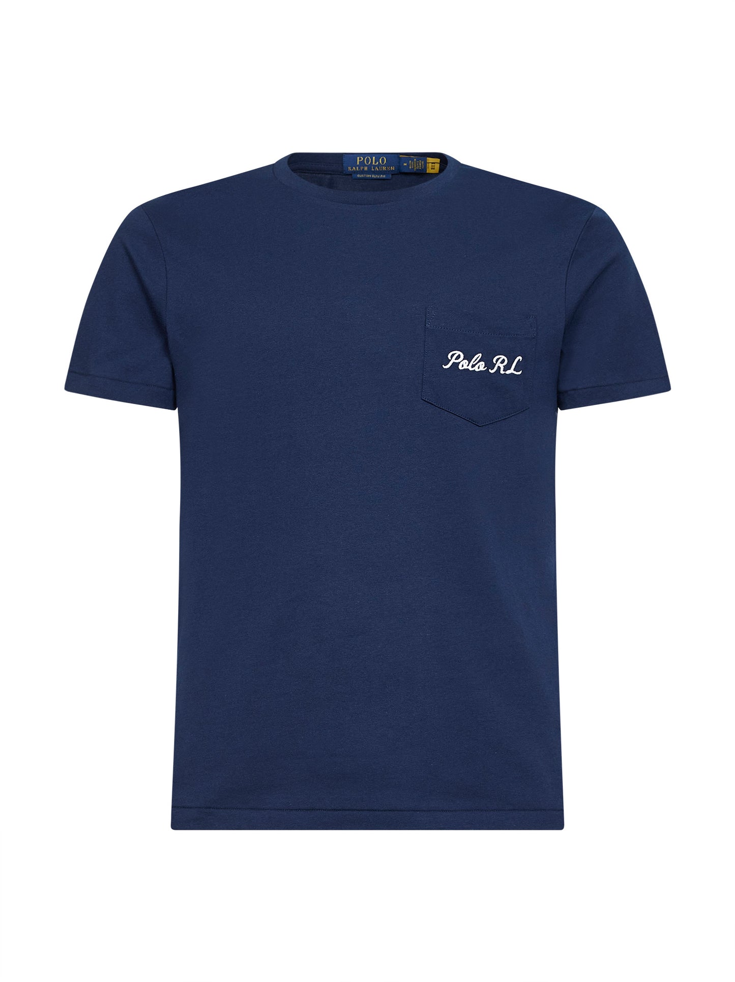 Maglietta Polo Bear Custom Slim-Fit blu navy
