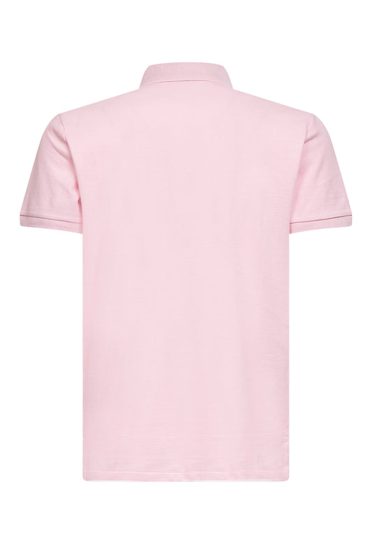Garden pink piqué Custom Slim-Fit Polo Bear polo shirt