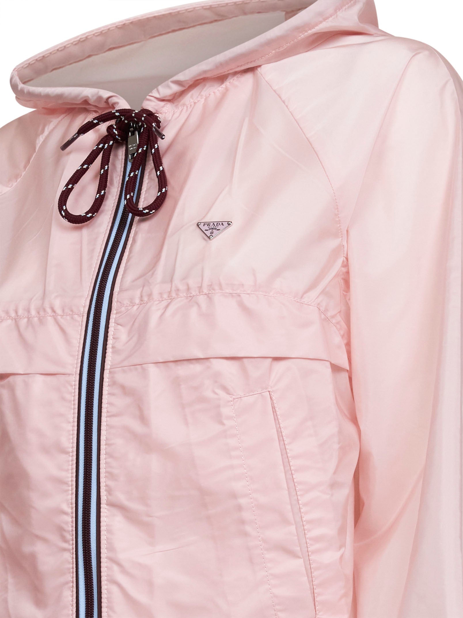 ジャケット・アウター 00SS PRADA SPORT Pink Nylon Moto Jacket ?format=1500w