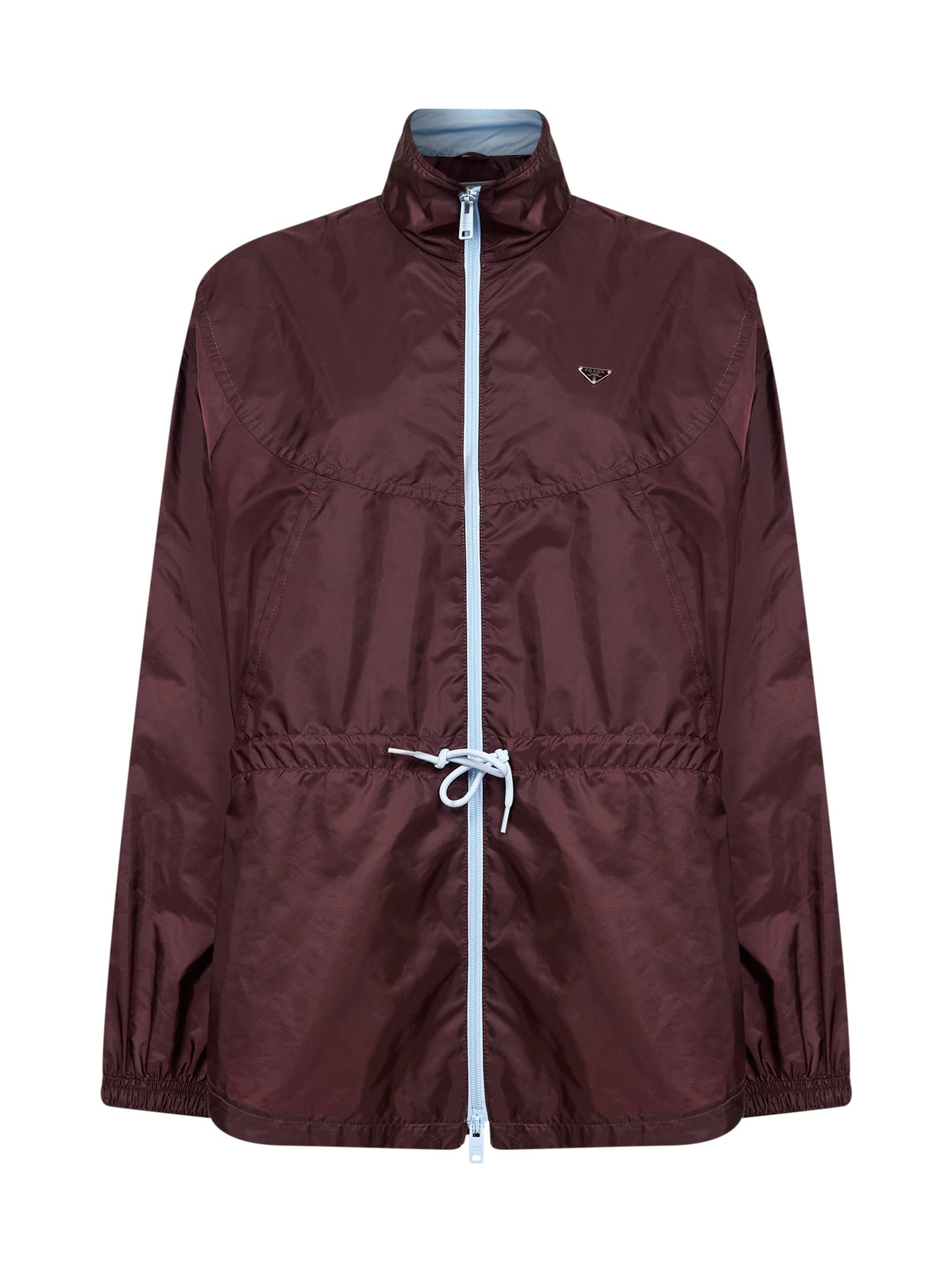 Blouson in Re-Nylon granato
