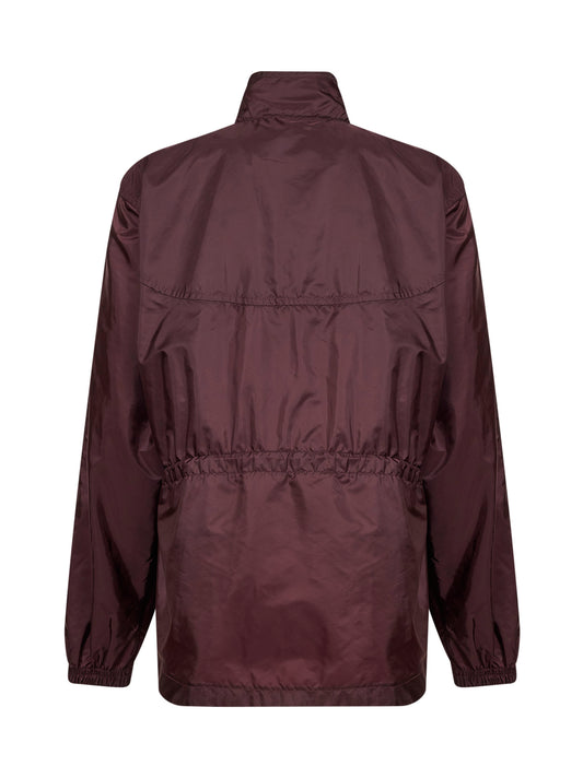 Blouson in Re-Nylon granato