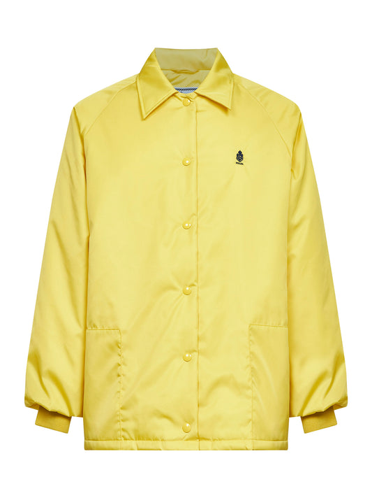 Blouson in Re-Nylon giallo cedro