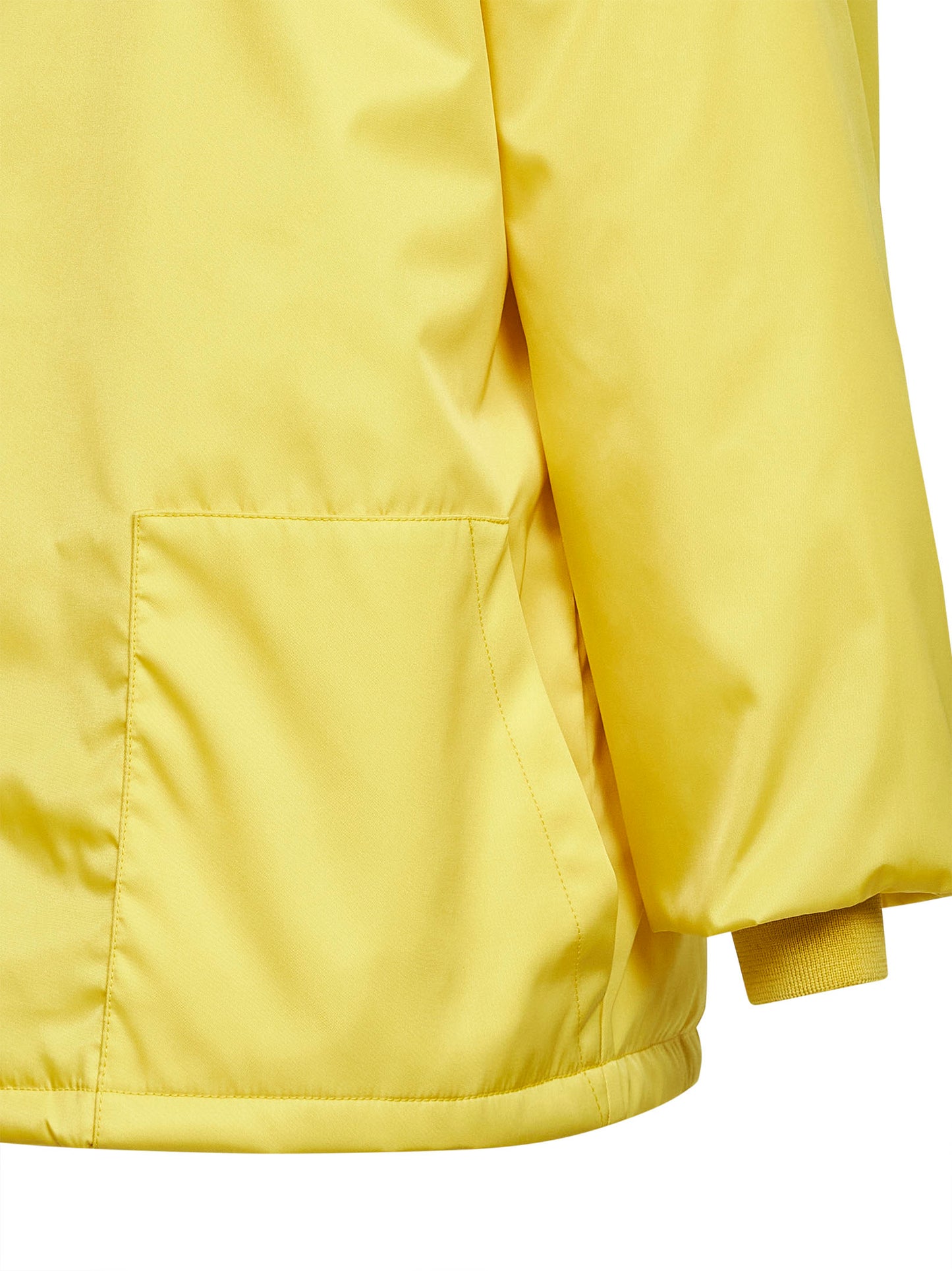 Blouson in Re-Nylon giallo cedro
