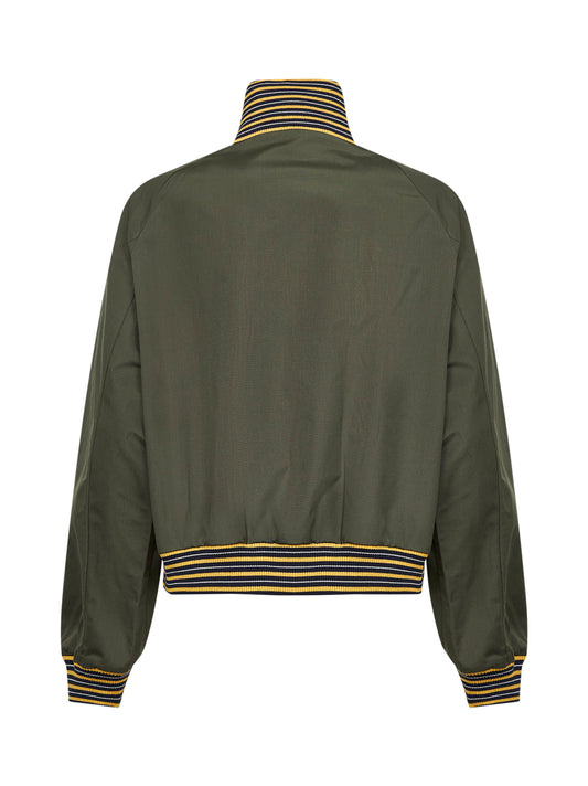 Military twill blouson