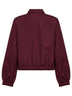 Blouson in twill granato