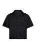 Black Re-Nylon short-sleeved shirt