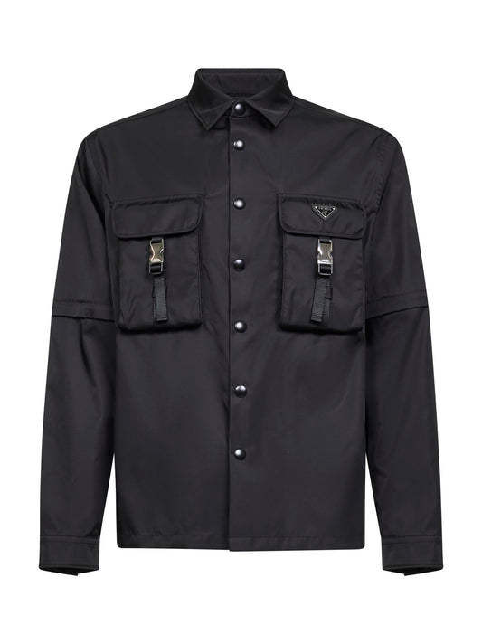 Black Re-Nylon shirt