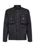 Camicia in Re-Nylon nero