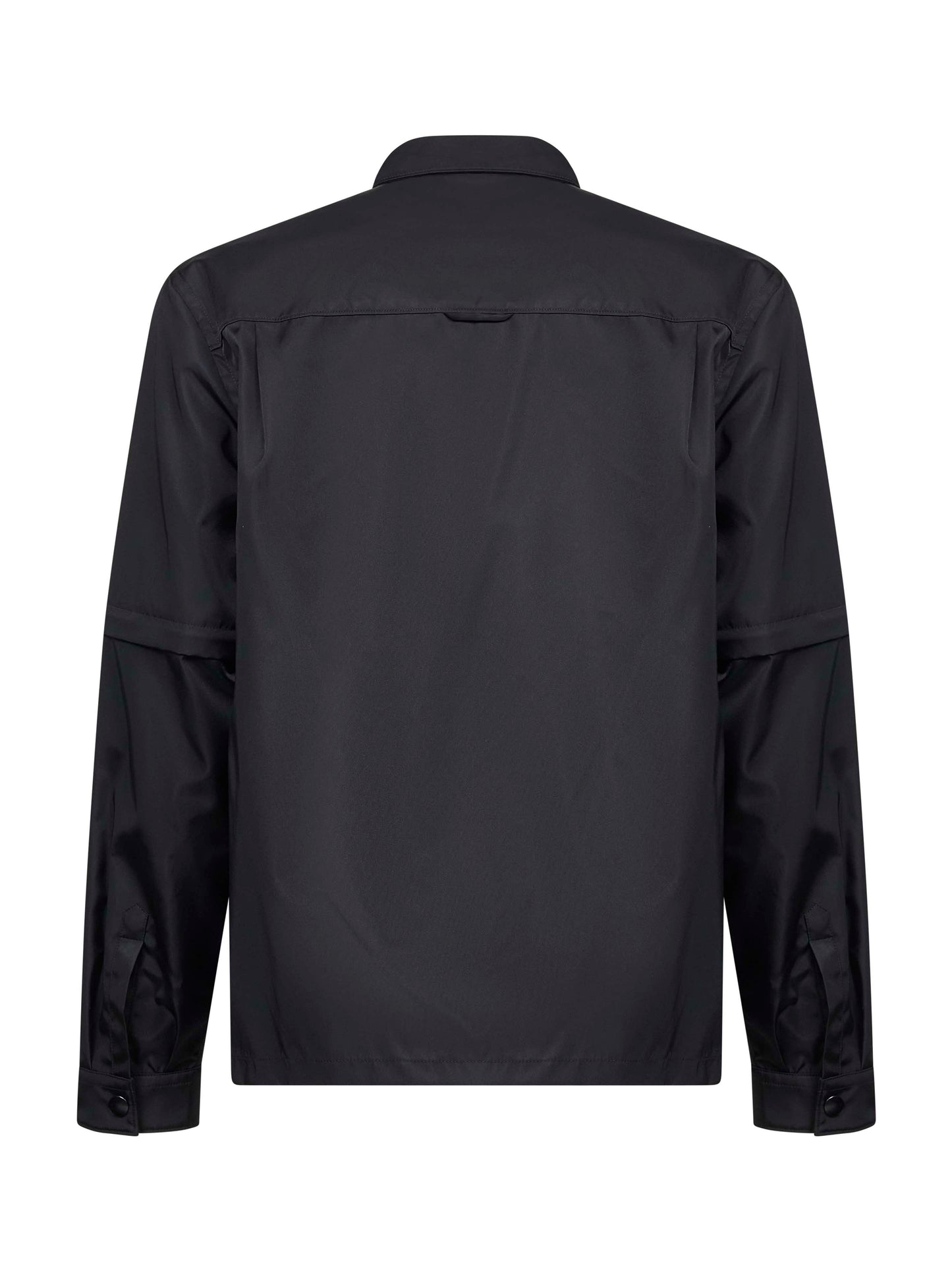 Camicia in Re-Nylon nero