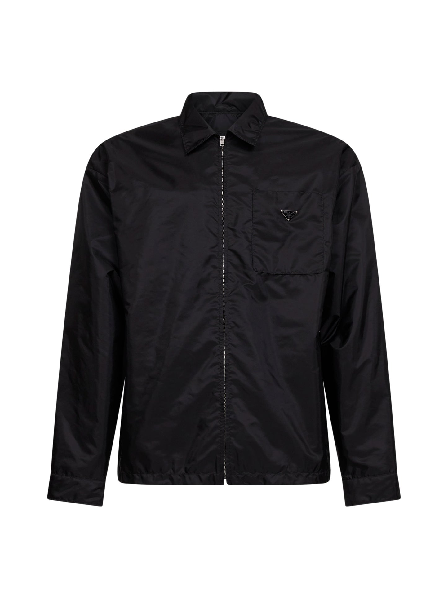 Black Re-Nylon overshirt