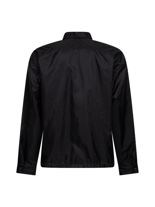 Black Re-Nylon overshirt