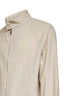 Sand cotton twill blouson