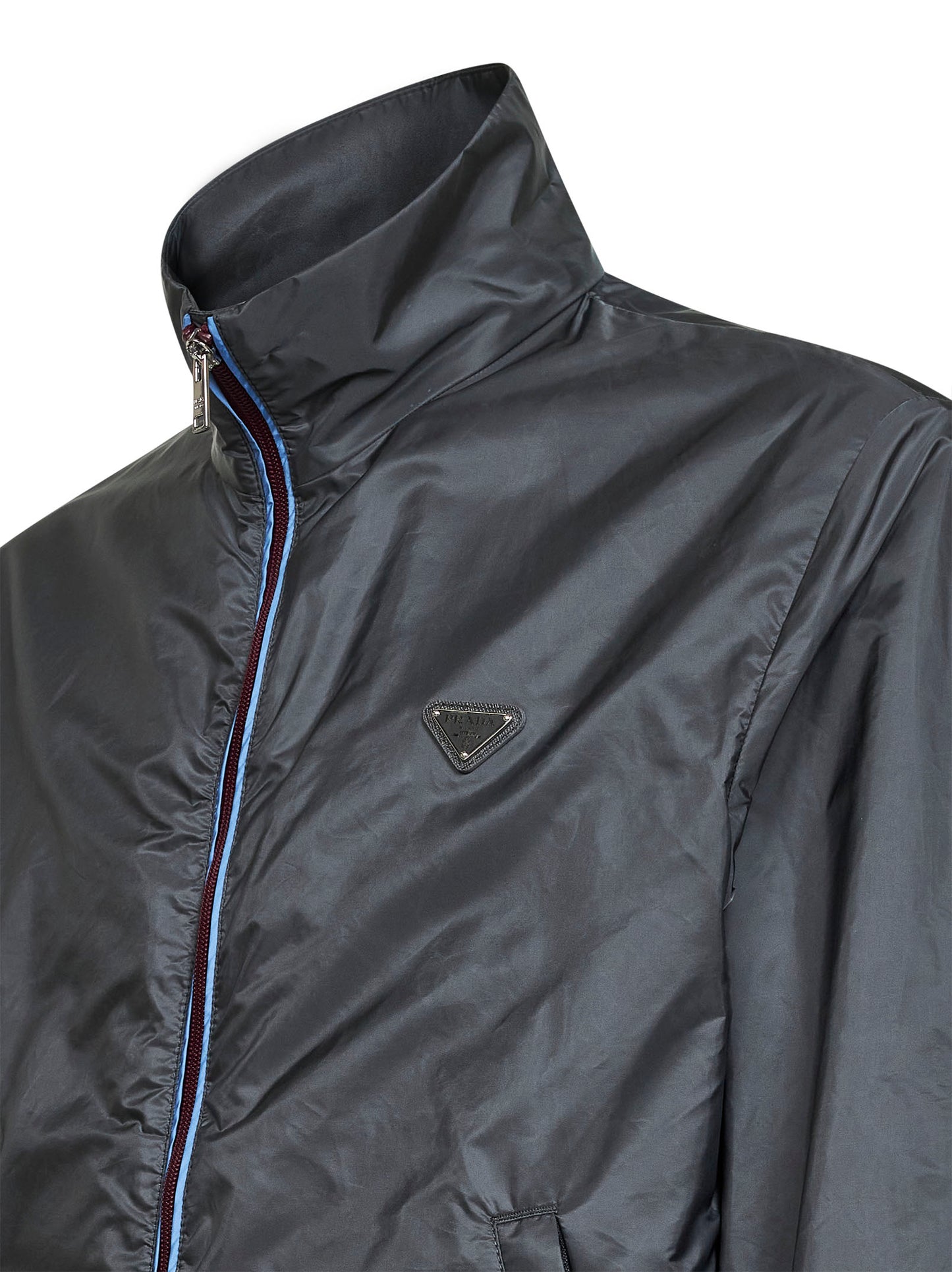 Blouson in Re-Nylon ferro