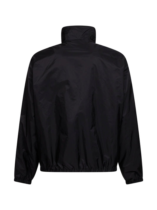 Black and blue Re-Nylon reversible jacket