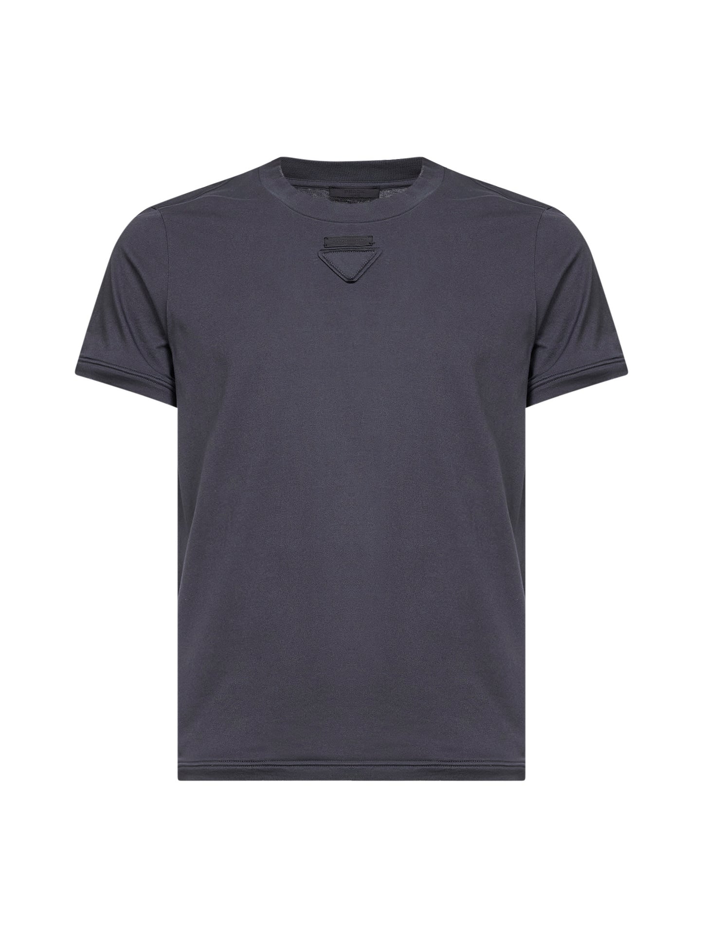 T-shirt modellabile in cotone piombo