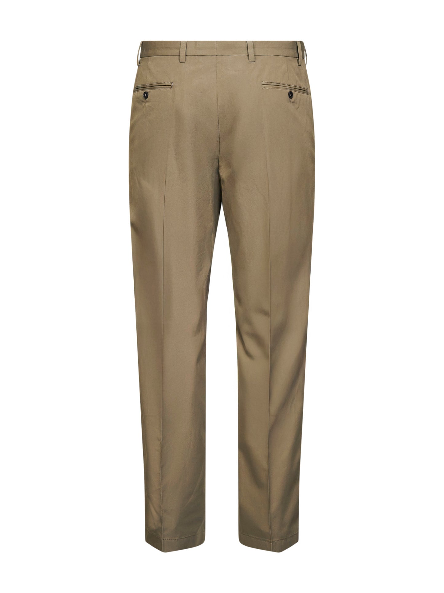 Pantaloni in cotone argilla con portachiavi