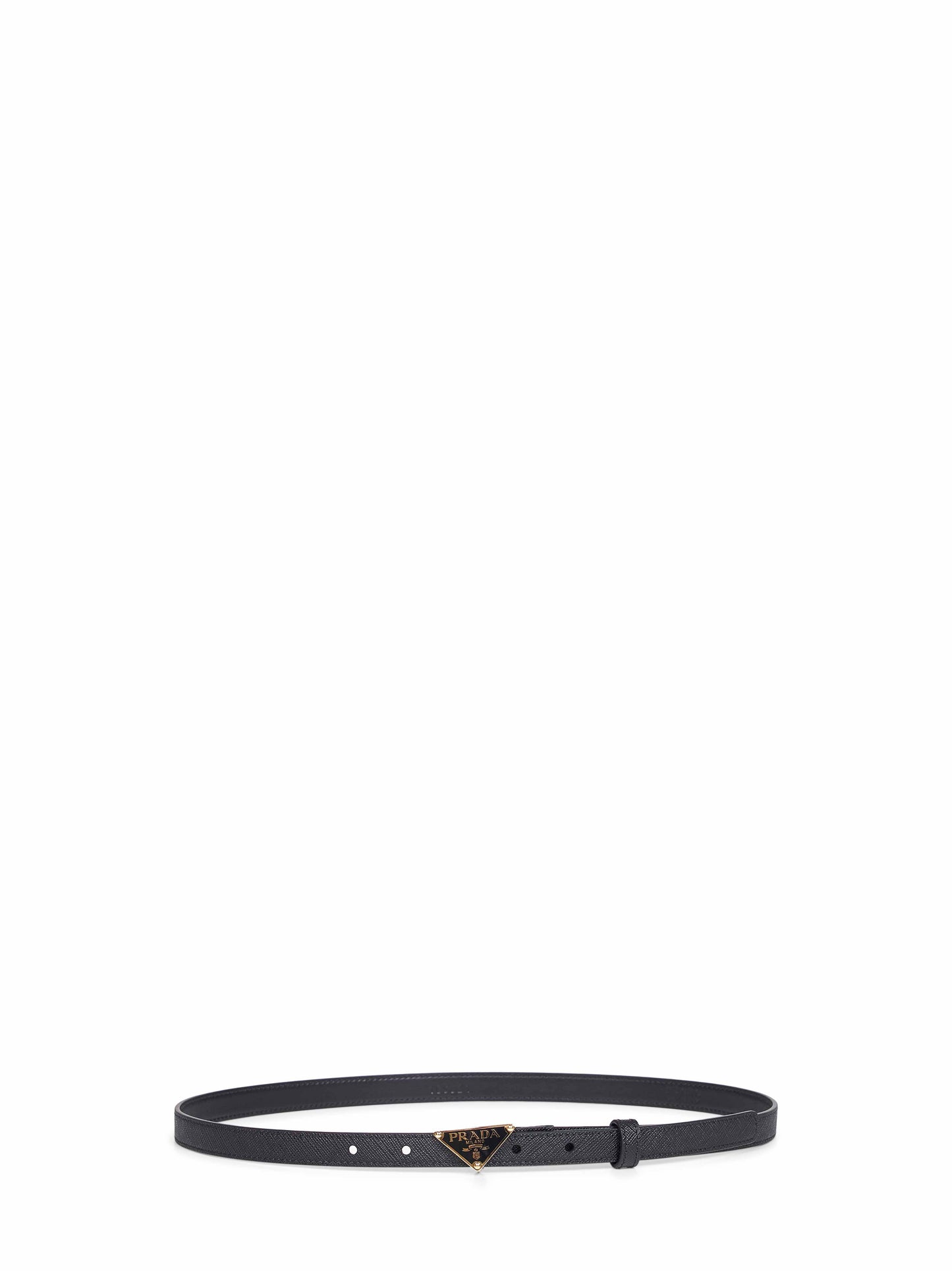 Cintura in Saffiano nera