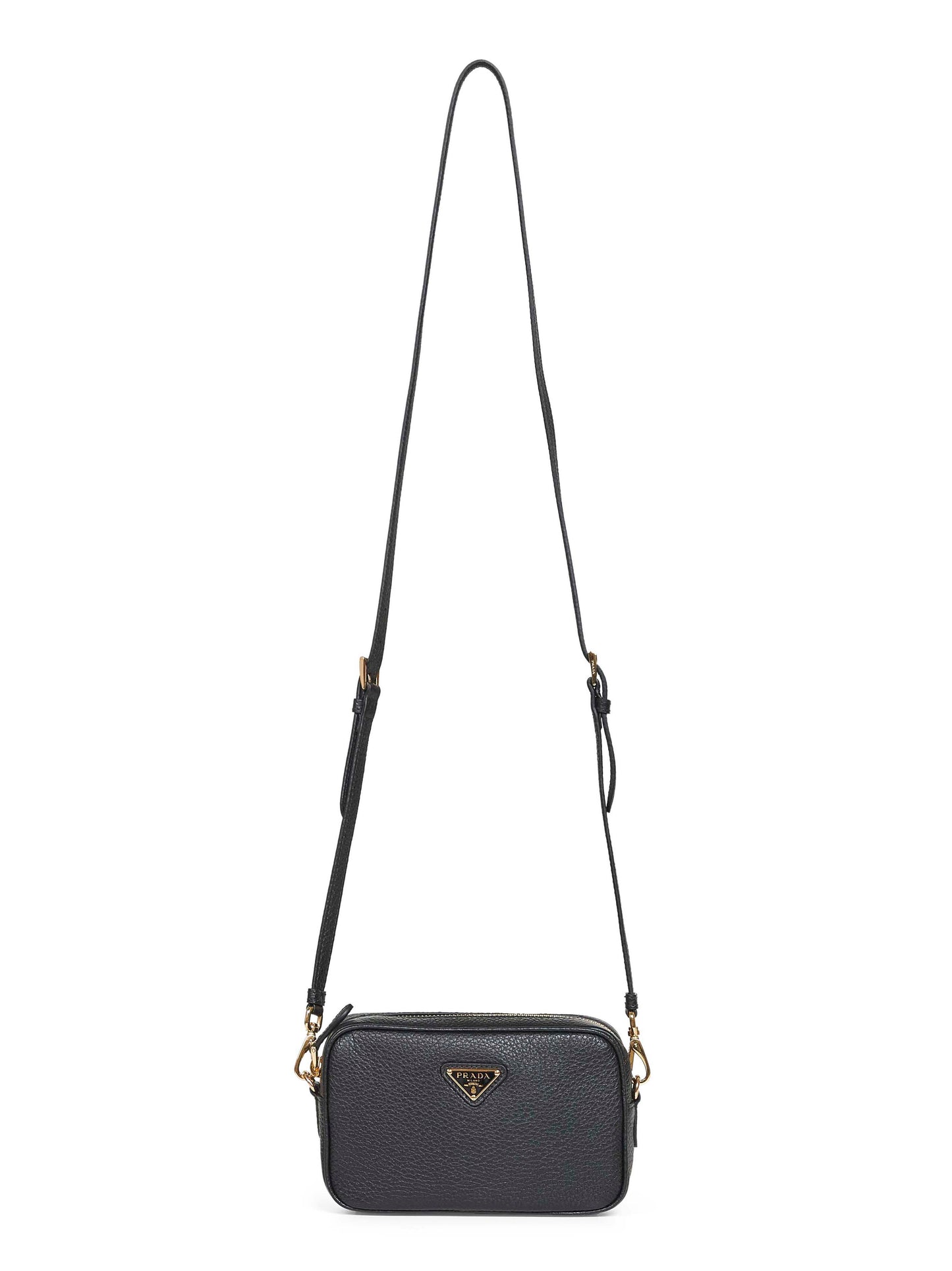 Mini borsa a tracolla nera