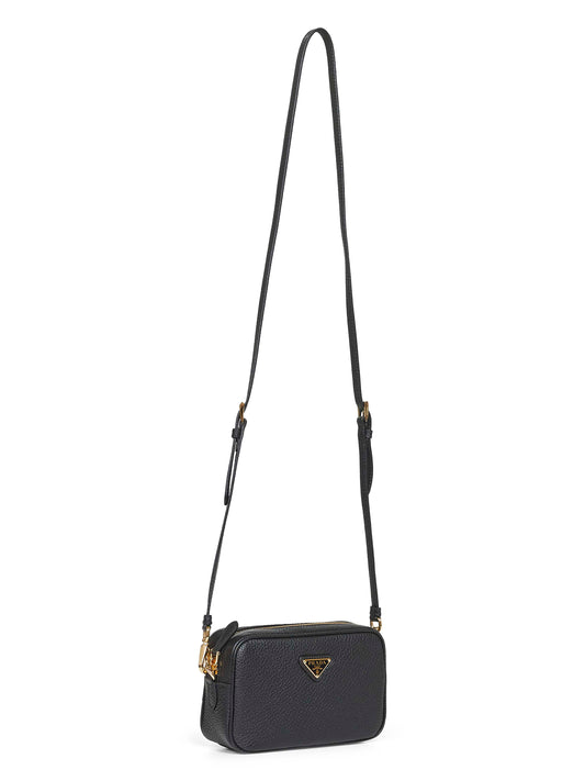 Mini borsa a tracolla nera