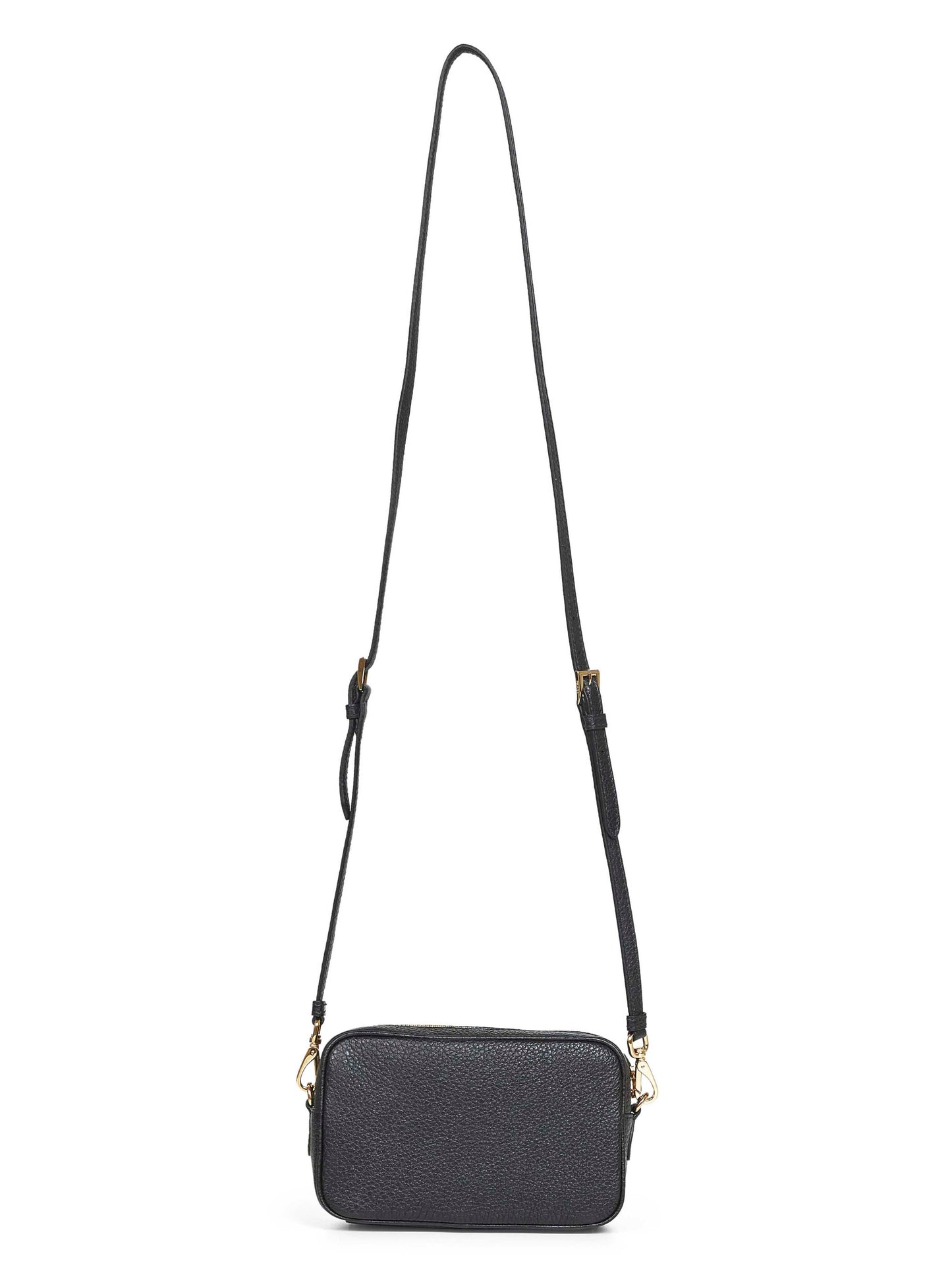 Mini borsa a tracolla nera