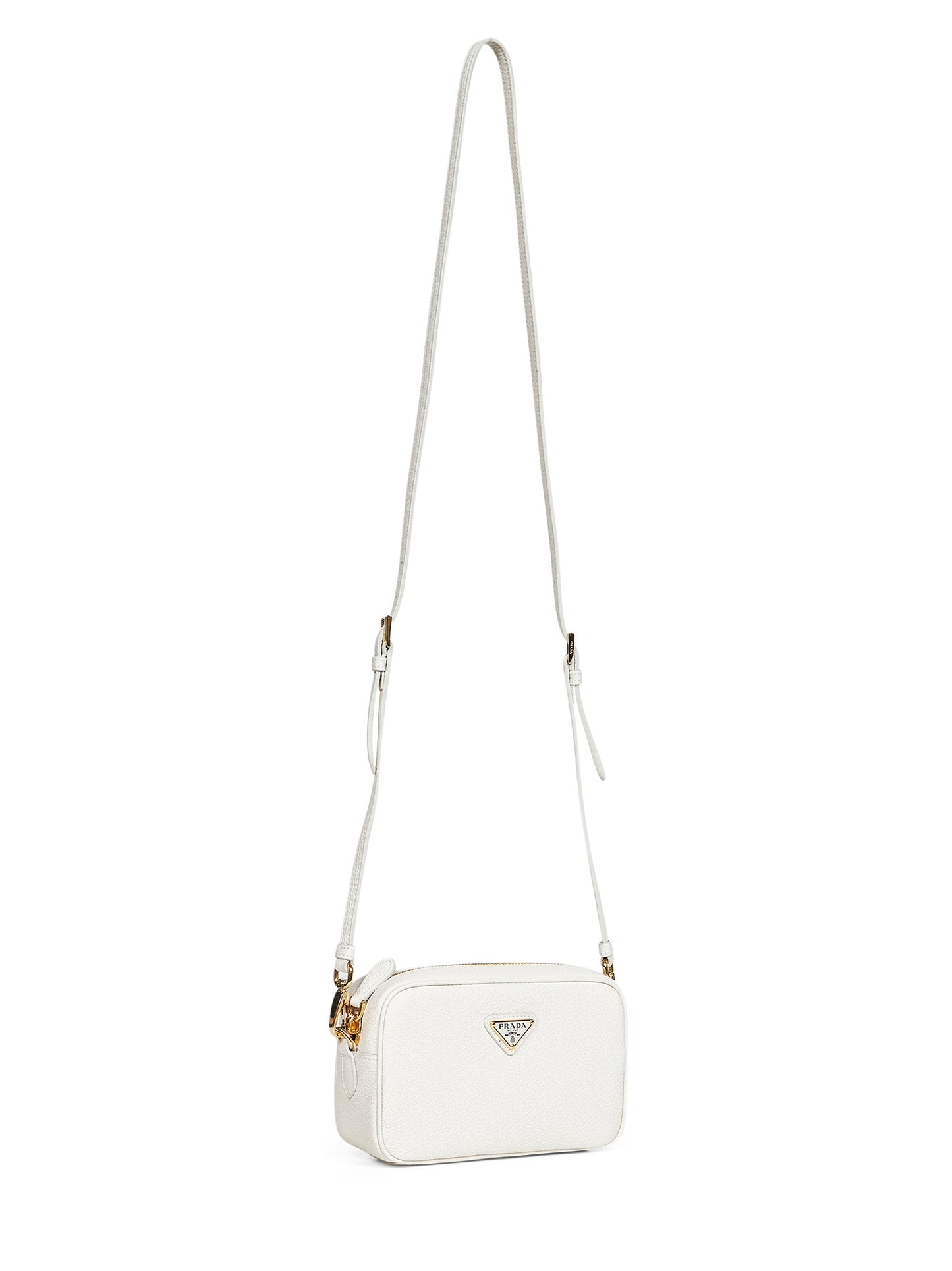 Mini borsa a tracolla bianca