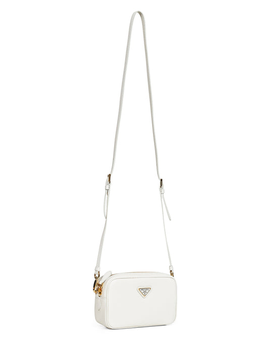 Mini borsa a tracolla bianca