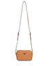 Mini borsa a tracolla caramello