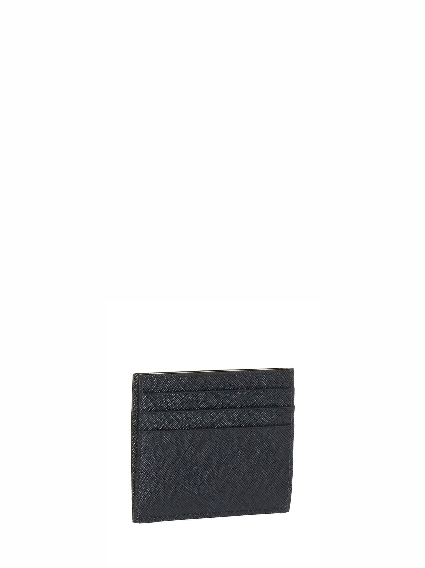 Portacarte in pelle Saffiano