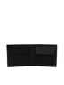 Black horizontal wallet in Saffiano