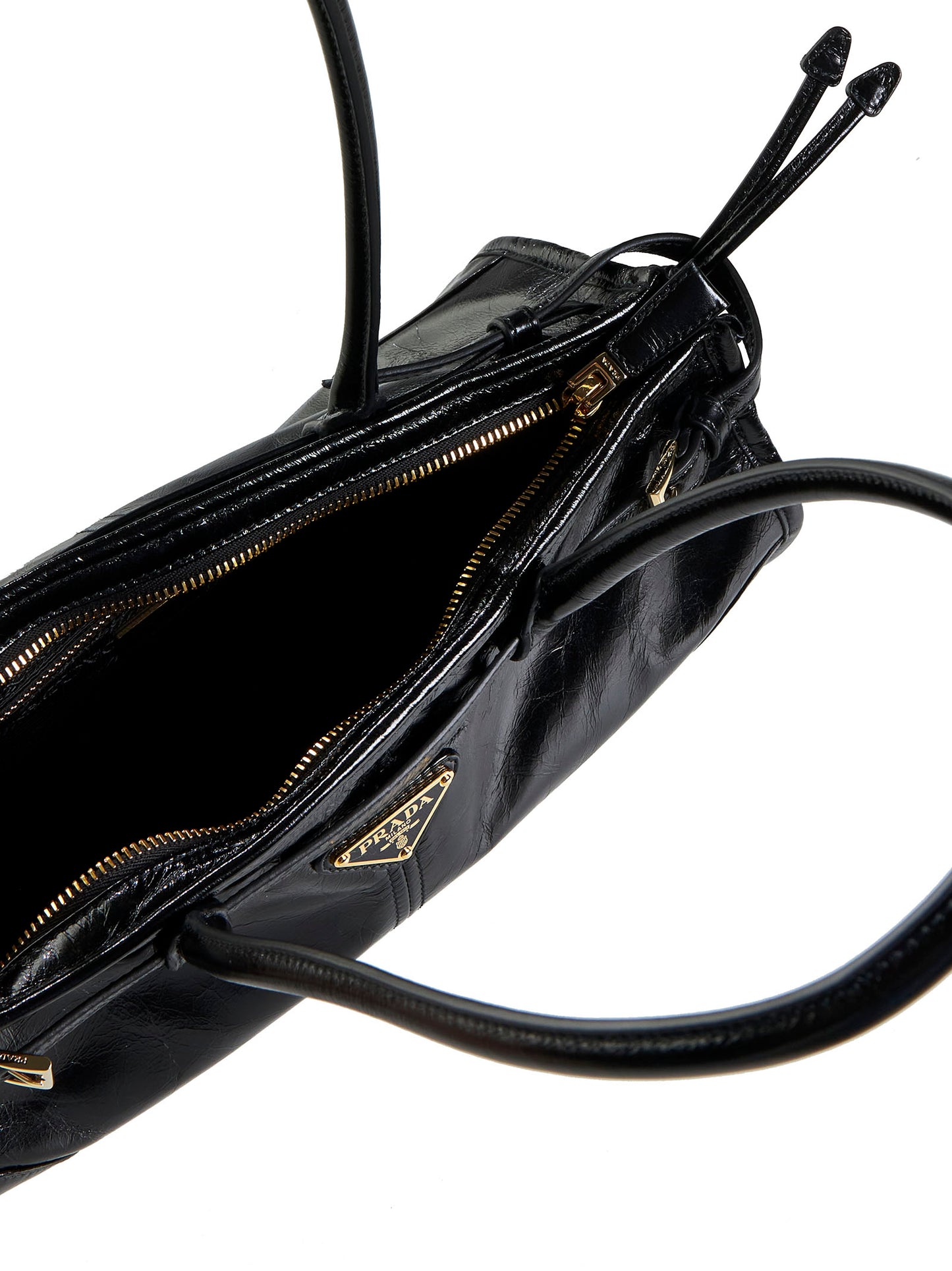 Borsa a mano media in pelle