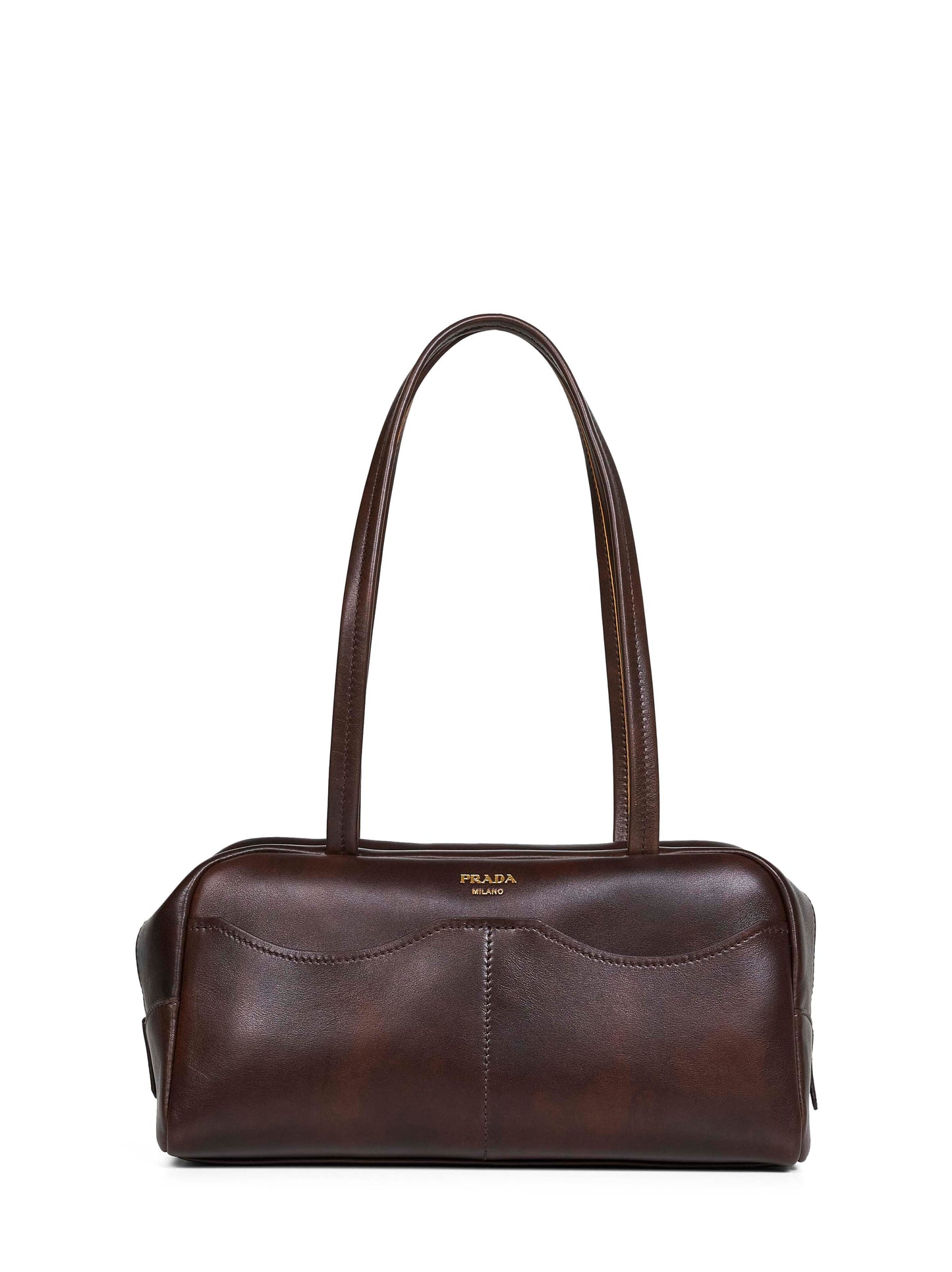 Cocoa Prada Carry satchel bag